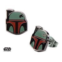 INOX 'Star Wars' Steel Boba Fett Earrings INOX 'Star Wars' Steel Boba Fett Earrings